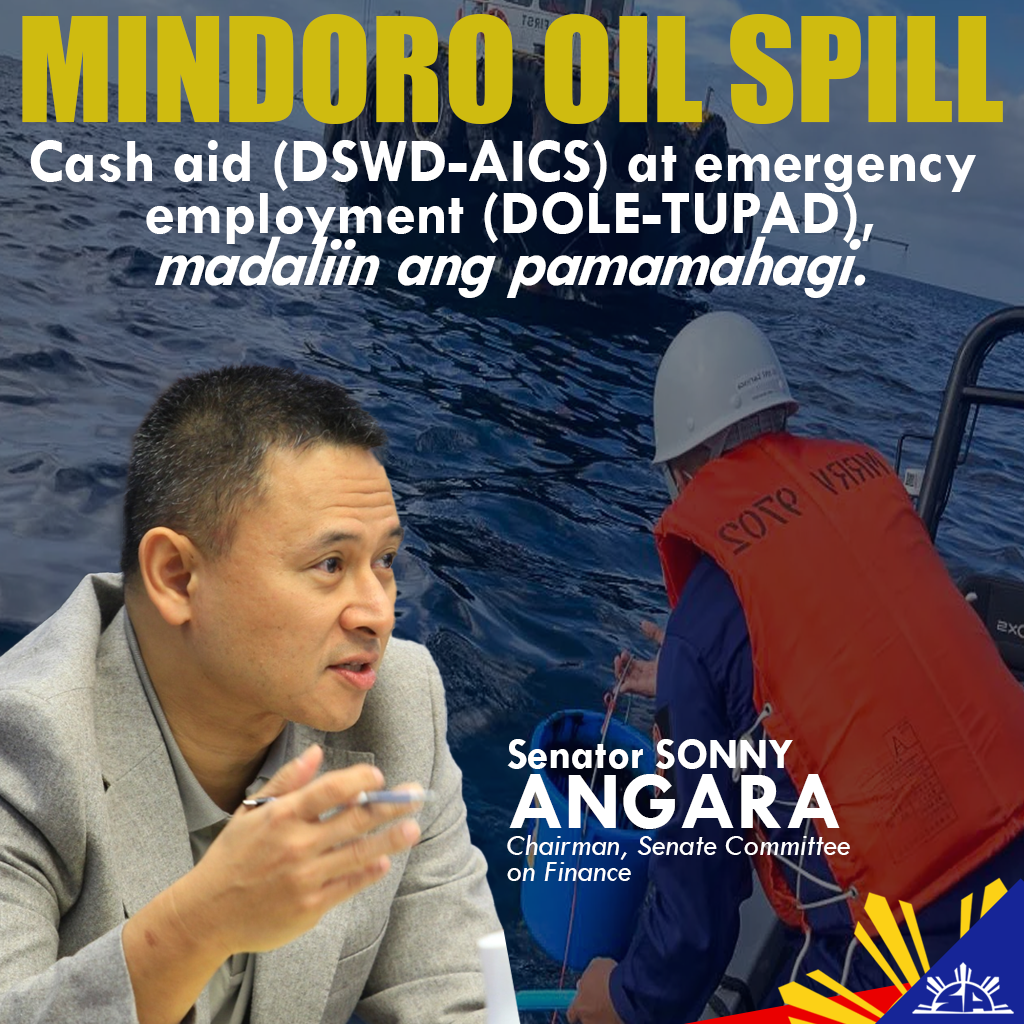 Angara To Dswd And Dole Fast Track The Release Of Cash Aid And