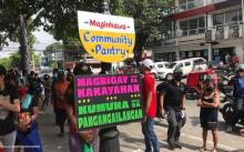 Angara encourages LGUs, NGAs and businesses to help out with the community pantries